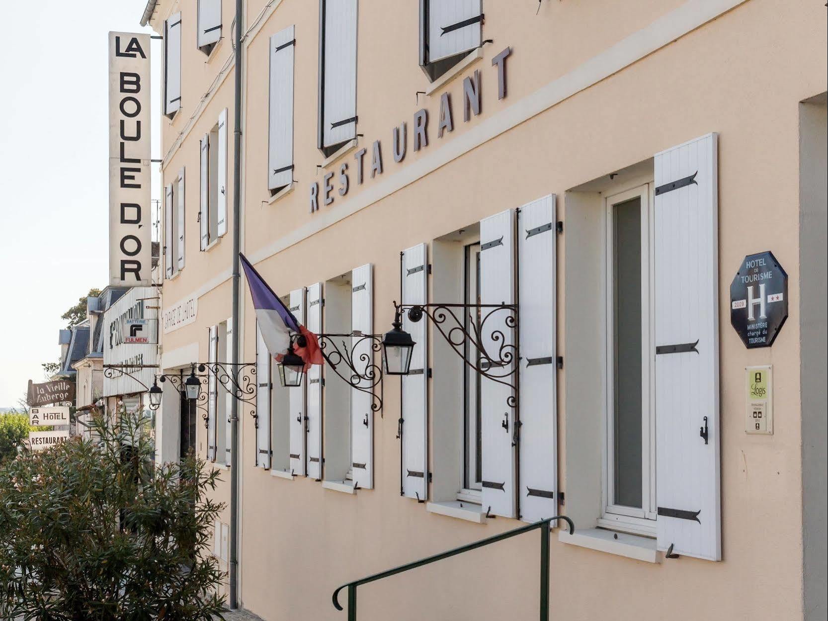 Hotel Restaurant La Boule D'Or Barbezieux-Saint-Hilaire Eksteriør bilde